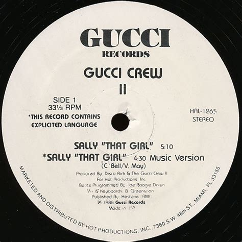 gucci tell that girl lyrics|Gucci Crew II – Sally (That Girl) Lyrics .